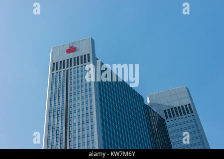 Die Sparkassen-Finanzgruppe/ German Savings Bank Finance Group Wolkenkratzer. Stockfoto