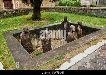 Sklaverei Memorial in Stone Town, UNESCO-Weltkulturerbe, Sansibar, Tansania, Afrika Stockfoto