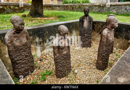Sklaverei Memorial in Stone Town, UNESCO-Weltkulturerbe, Sansibar, Tansania, Afrika Stockfoto