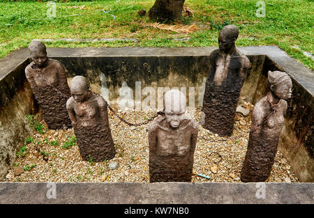 Sklaverei Memorial in Stone Town, UNESCO-Weltkulturerbe, Sansibar, Tansania, Afrika Stockfoto