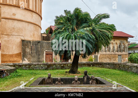 Sklaverei Memorial in Stone Town, UNESCO-Weltkulturerbe, Sansibar, Tansania, Afrika Stockfoto