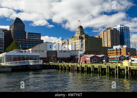 Waterfront in Halifax, Nova Scotia, Kanada Stockfoto