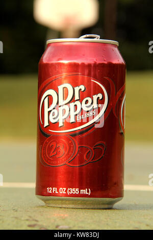 Kann von Dr. Pepper Stockfoto