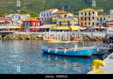 Parga, Ionische Küste, Griechenland Stockfoto
