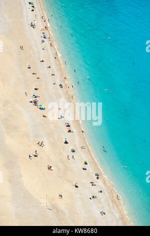 Myrtos Beach, Kefalonia (Kefalonia), Griechische Ionische Inseln, Griechenland Stockfoto