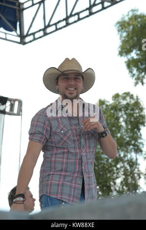 PENBROKE KIEFERN - FL - Januar 25: Sänger Jason Aldean. Am 99.9 Kiss ...