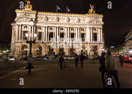Frankreich, Paris (75), Opéra Garnier, Place de la Opera. Stockfoto