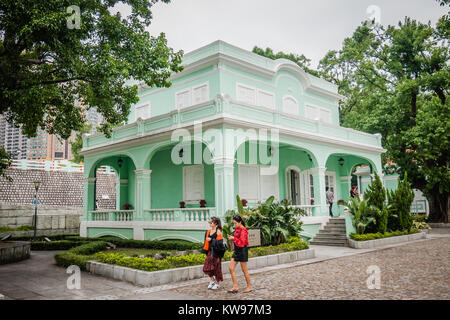 Macau taipa Häuser museum Sehenswürdigkeit Stockfoto