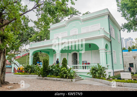 Macau taipa Häuser museum Sehenswürdigkeit Stockfoto