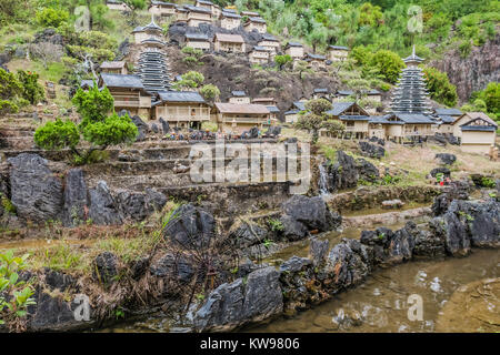 Chinesische Wahrzeichen Miniaturausführung Stockfoto