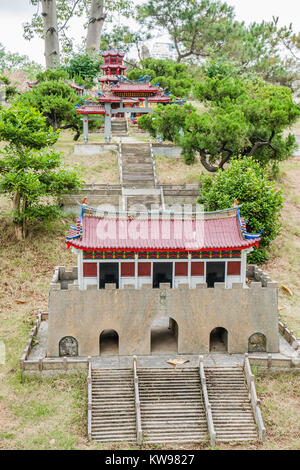 Chinesische Wahrzeichen Miniatur mazu Tempel Stockfoto