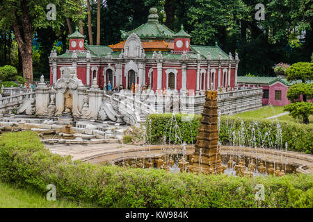 Chinesische Wahrzeichen Kleinformat yuan ying Tempel Stockfoto