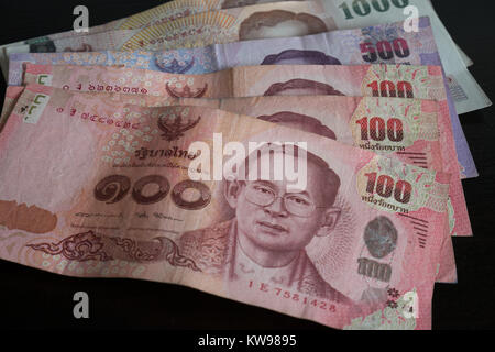 Thailand Geld baht Stockfoto