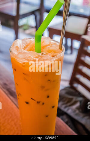 Thai kalten Kaffee Stockfoto