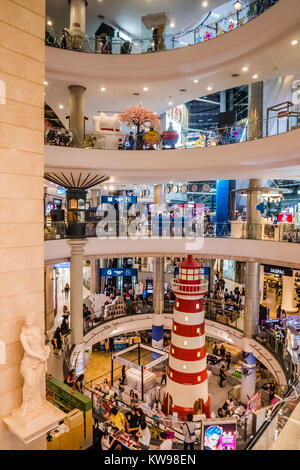 Bangkok Siam Paragon Shopping Mall Stockfoto
