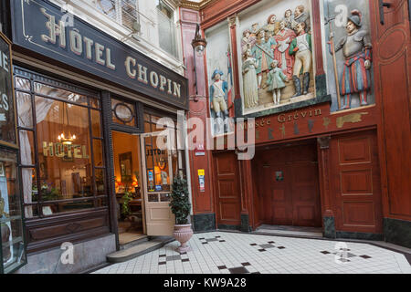 Frankreich, Paris (75), Passage de Jouffroy, Buch Shop Stockfoto