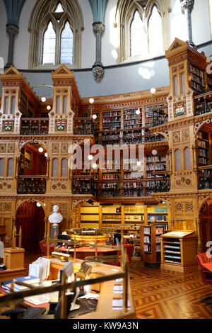 Die parlamentarische Bibliothek in den mittleren Block der Parlament Gebäude in Ottawa, Ontario, Kanada. Stockfoto