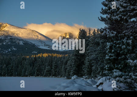 Bierstadt See. Estes Park, Colorado. Stockfoto