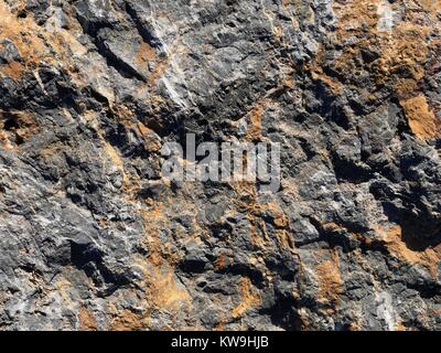 Stein Natrally texturierte Oberfläche Stockfoto