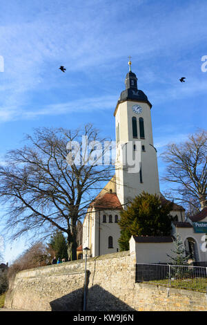 Freital: Kirche St.-Jakobus-Kirche in Pesterwitz, Sachsen, Sachsen, Deutschland Stockfoto