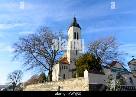 Freital: Kirche St.-Jakobus-Kirche in Pesterwitz, Sachsen, Sachsen, Deutschland Stockfoto