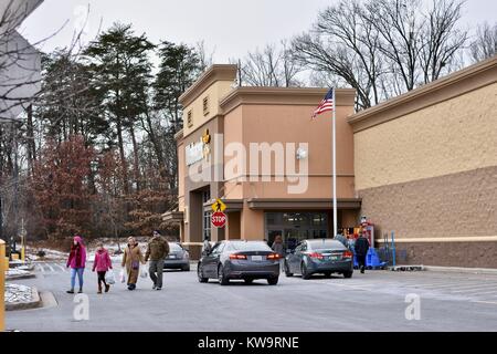 Walmart Stores vorne Stockfoto