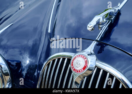 Jaguar Mark 2 Frontgrill Stockfoto