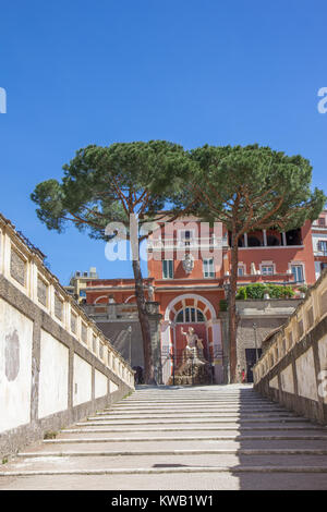Innenhof des Palazzo Barberini, Rom, Italien Stockfoto