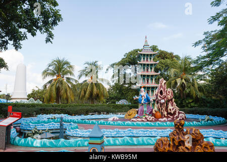 Haw Par Villa, ehemals Tiger Balm Gardens bekannt, Singapur Stockfoto