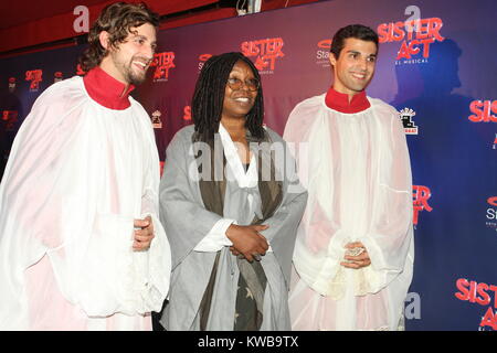 BARCELONA, SPANIEN - 23. Oktober: Whoopi Goldberg präsentiert die neueste Produktion der ister Act" am 23. Oktober 2014 in Barcelona, Spanien Personen: Whoopi Goldberg Stockfoto