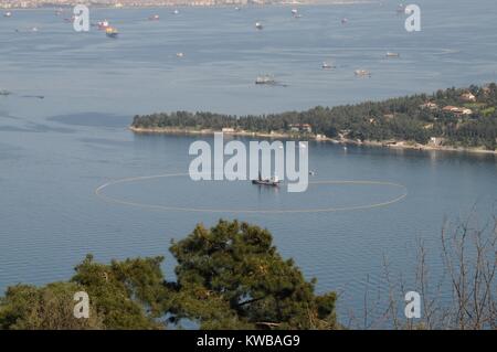 APRIL 04,2010 ISTANBUL. Eine der Prinzessin namens İslands Buyukada. Stockfoto