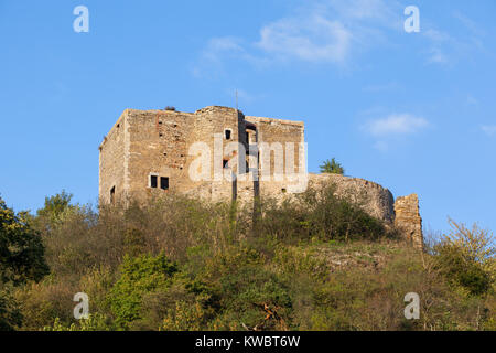 Burgruine Arnstein Harz Mansfeld Südharz Stockfoto