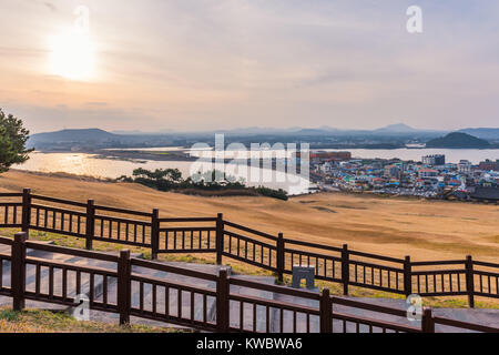 Seongsan Ilchulbong, Jeju Island, South Korea Stockfoto