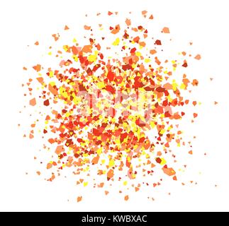 Bunte Explosion, Farbe tropft, Splash design Vector Illustration. Stock Vektor