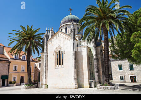 St. Erzengel Michael Kirche, Hegceg Novi, Montenegro Stockfoto