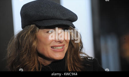 NEW YORK, NY - 16. NOVEMBER: Brooke Shields besucht die "pinguine von Madagaskar" New York Premiere im Winter Dorf am Bryant Park Eisbahn am 16. November 2014 in New York City. Personen: Brooke Shields Stockfoto