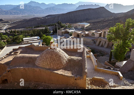 Yazd, die Zoroastrischen Tempel von Pir-e-Naraki, Iran. Stockfoto