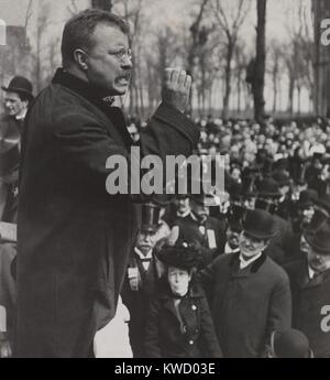 Theodore Roosevelt, eine Rede, Evanston, Illinois, April 2, 1903 (BSLOC 2017 4 53) Stockfoto