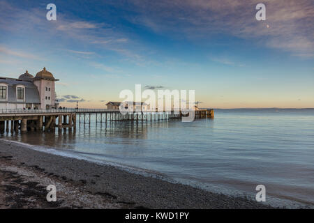 Pavillon, Penarth Penarth Pier, Tal von Glamorgan, Wales, Großbritannien Stockfoto