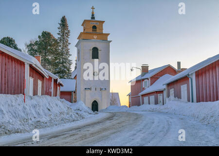 , Gammelstad Lulea, Schwedisch Lappland, Schweden, Europa Stockfoto