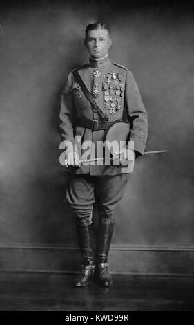 Brig. General Billy Mitchell, C. 1915. Am Ende von Weltkrieg 1, er alle amerikanischen Kampfeinheiten in Frankreich (BSLOC 2016 10 108) vorgegeben Stockfoto