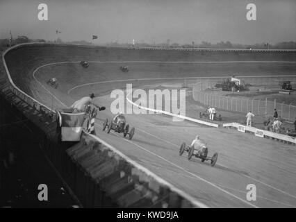 Die 250 km Baltimore - Washington Speedway Rennen, Laurel, Maryland, Okt 26., 1925. (BSLOC 2015 17 153) Stockfoto