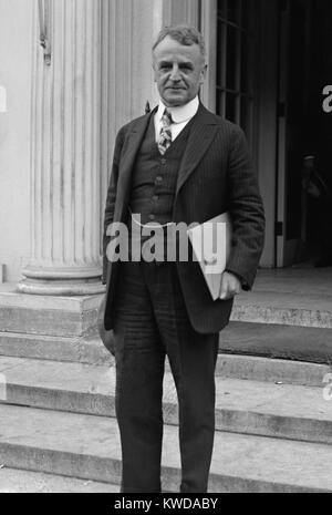 Dwight W. Morrow, Leiter der Morrow Board, von Präsident Coolidge im September 1925 gebildet. Morgen führt die Gruppe der militärischen, politischen und zivilen Luftfahrt Experten die Gründung des U.S. Army Air Corps in der Armee zu empfehlen. Morgen wurde der Vater (BSLOC 2016 8 17) Stockfoto