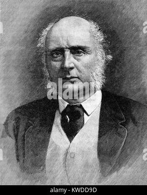Portrait von James Plaisted Wilde Herr Penzance, erster Baron PENZANCE Richter - Jahr: 1816 - 1899 Stockfoto