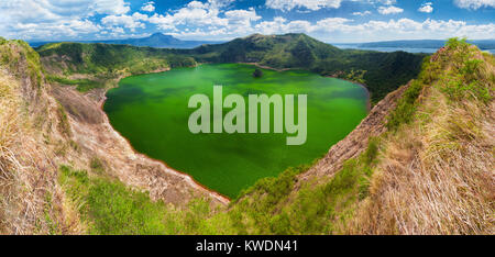 Taal - Die kleinste der Welt Vulkan, Manila, Philippinen Stockfoto