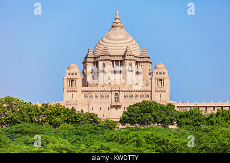 Umaid Bhawan Palace, Jodhpur, Rajasthan, Indien Stockfoto