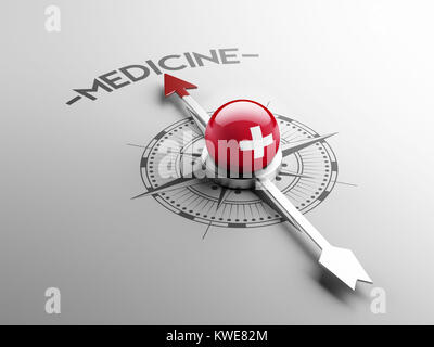 Schweiz hohe Auflösung Medizin Konzept Stockfoto