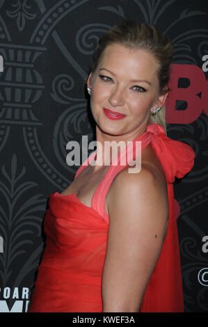 NEW YORK, NY-SEPTEMBER 03: Gretchen Mol der letzten Saison Premiere von "Boardwalk Empire" auf Ziegfeld Theater besucht am 3. September 2014 in New York City. Personen: Gretchen Mol Stockfoto