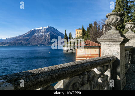 Varenna, Comer See, Villa Monastero, Garten, in der Villa Cipressi anzeigen Stockfoto