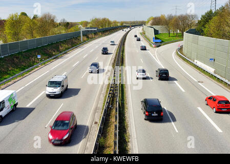 Autobahn A25, symbolische Foto Pkw Pkw-Maut, Autobahn A25, Symbolfoto PKW-Maut Stockfoto